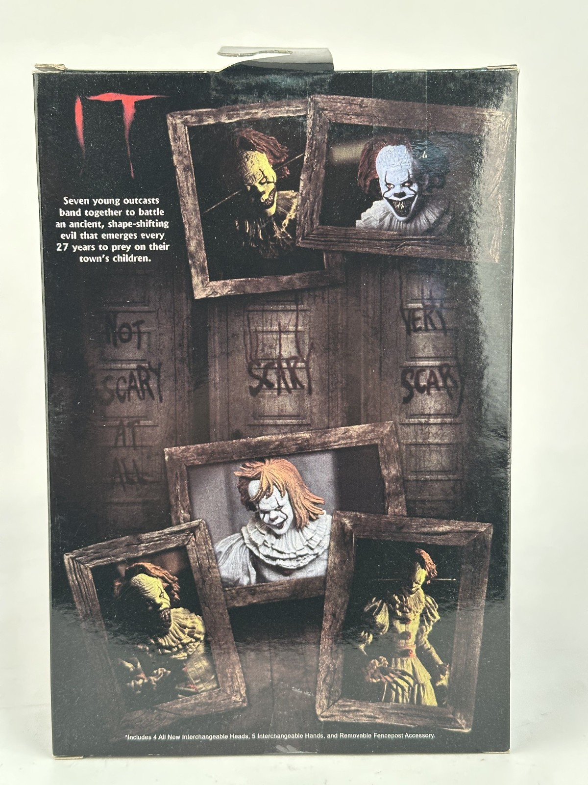 Stephen King’s Movie IT Pennywise Well House 2017 7″ Moveable Action Figure NEW