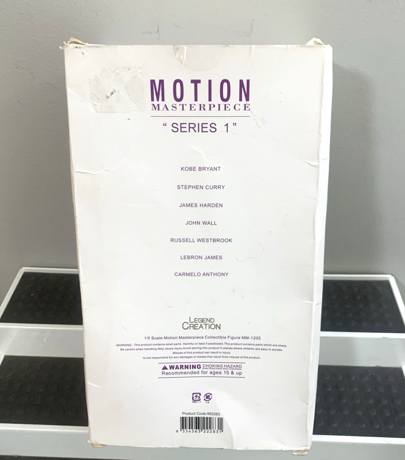 Legend Creation Motion Masterpiece Series 1 Kobe Bryant LA Lakers Action Figure!