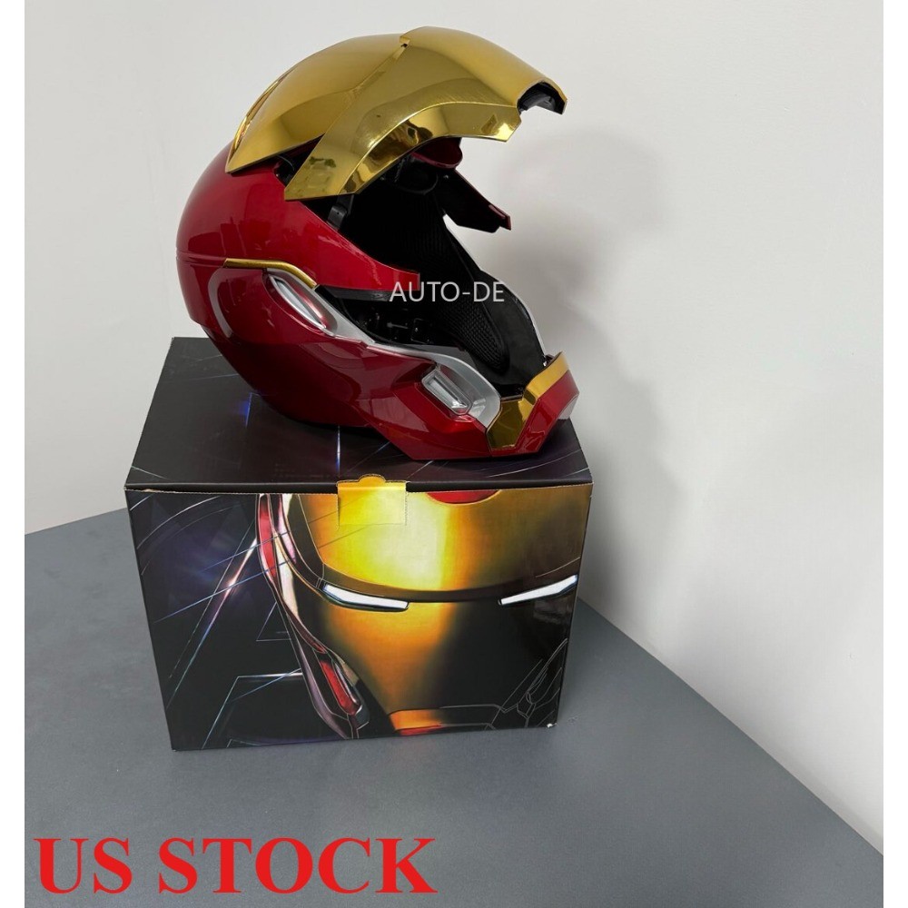 Friday Iron Man MK50 Helmet 1/1 Wearable COS Remote Touch Voice Control Gift NEW