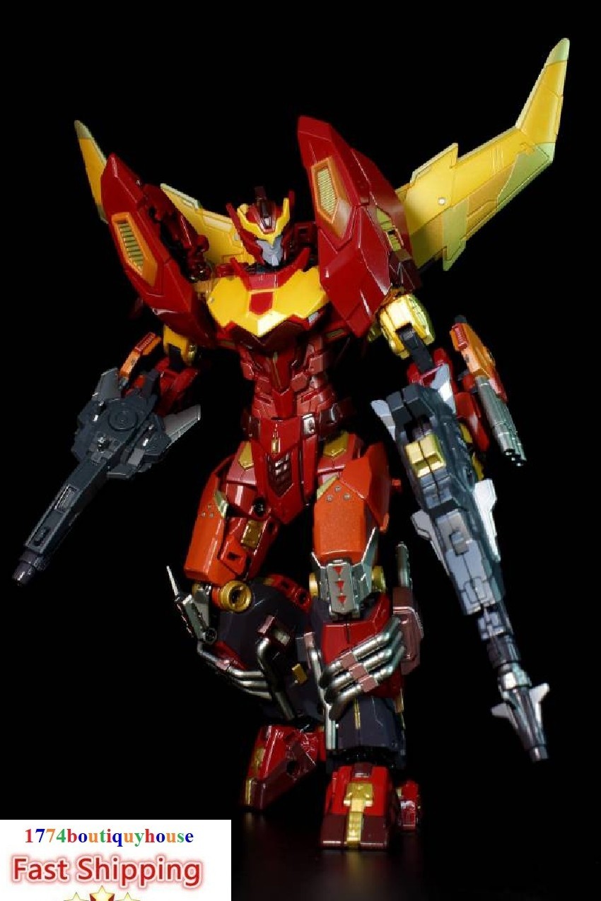 NEW AUTOBOT AT-01 Hot Rod Rodimus Repair Edition Transformation Alloy TOY USA 9″