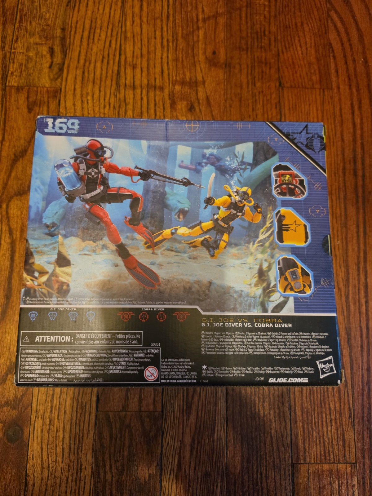 G.I. Joe Classified Series #169, G.I. Joe Diver Vs. Cobra Diver Action