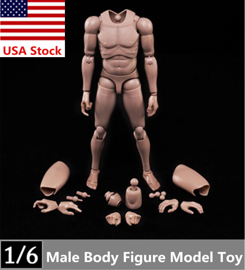 MX02-A 1/6 Europe Skin Male Body Super Flexible Soldier 12»Action Figure Doll