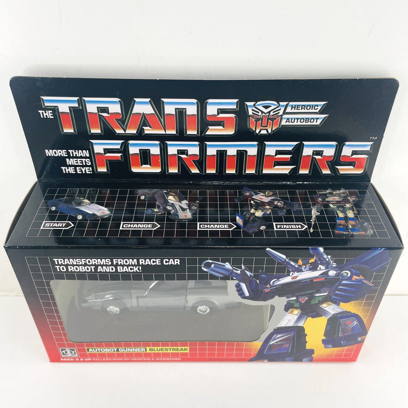 Transformers G1 Bluestreak Autobot Gunner Action Figure Reissue Toys New in Box