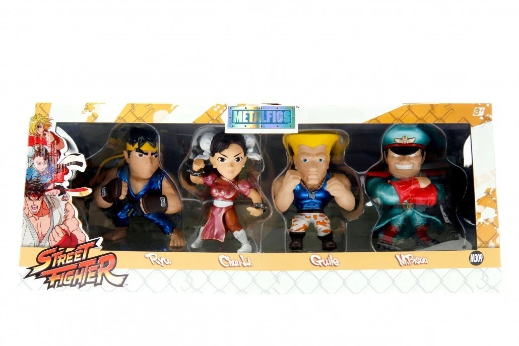 JADA 4″ METALS STREET FIGHTER SET 2017 ANIME EXPO EXCLUSIVE 300 SET 84464-1J2