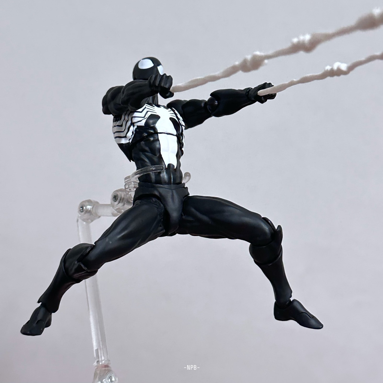 Hot-New Mess Toys Black Suit Neighbor Spider-Man Symbiote 1/12 Action Figure