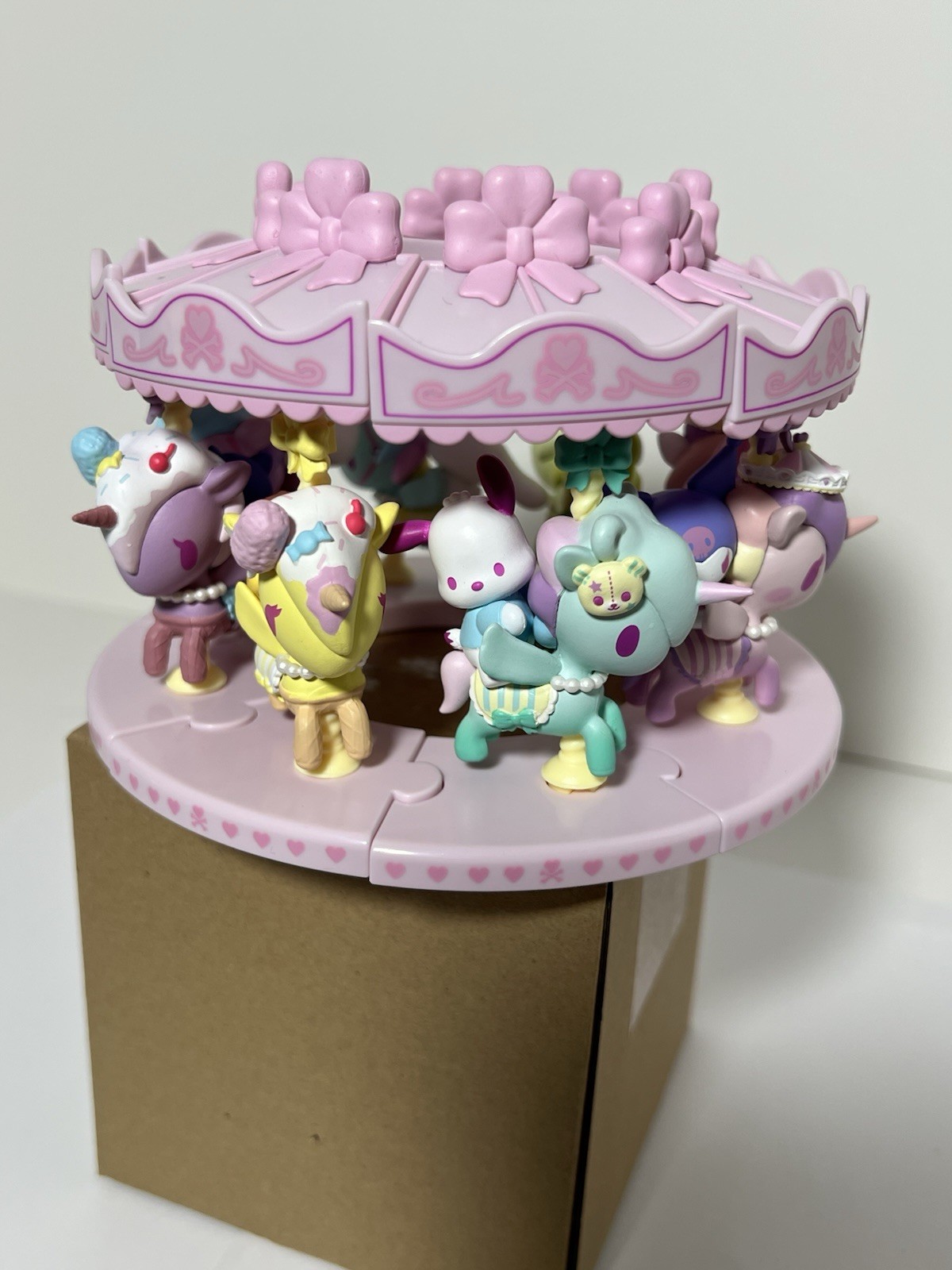 Tokidoki Sweet Pink Carousel Kuromi Carousel Princess 3″ Vinyl Figure New w/ Box