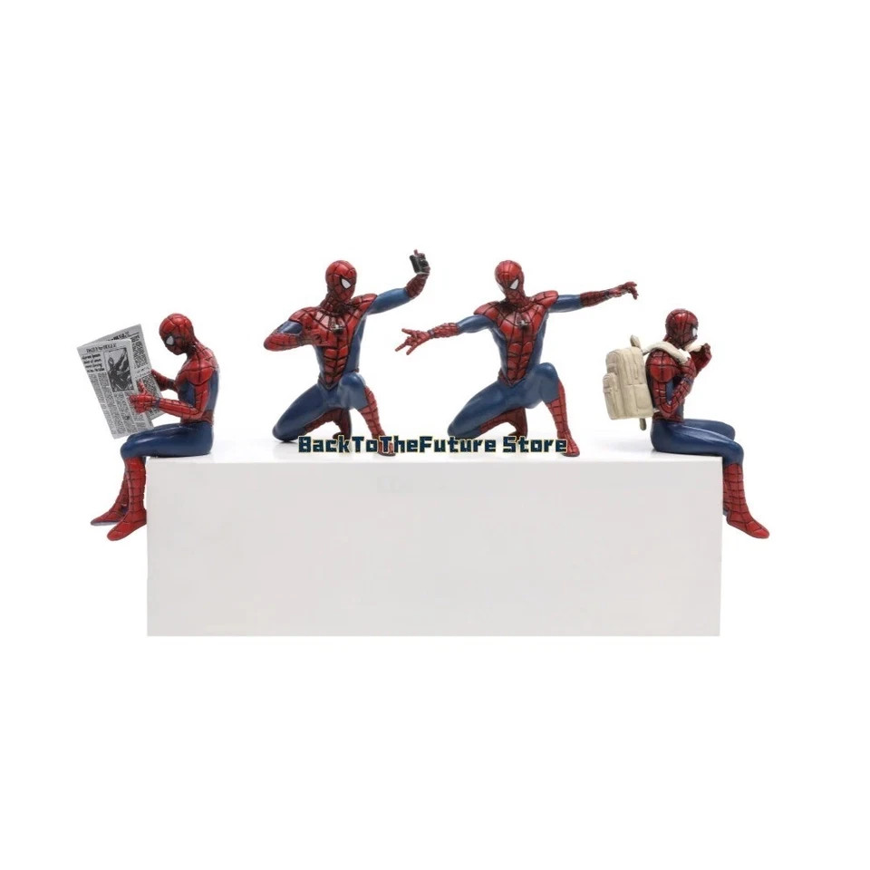 Spider Man Action Figure 7-9cm Superhero Mini Collectible Toy Model for Kids USA
