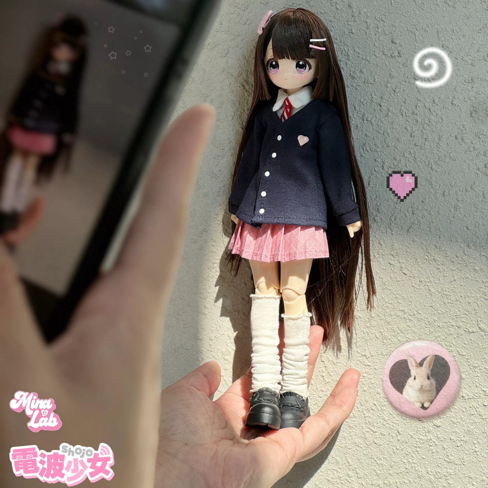 Girl Don’t Touch My Neat Bang Series Blind Box Confirmed Action Figures BJD New