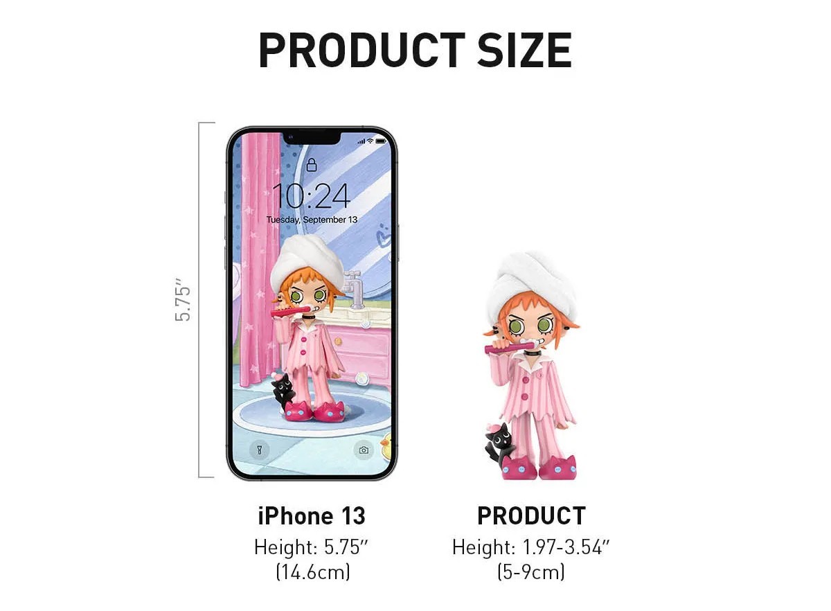 POP MART x Lil Peach Riot Sleepover Series Confirmed Figure Doll NEW in Open Box