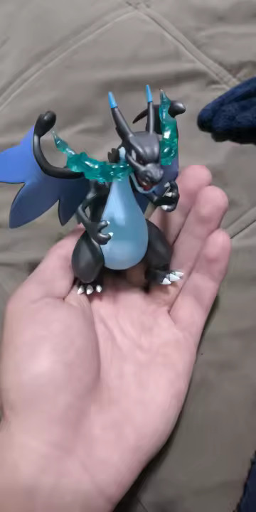 4.5″ Mega Charizard X PVC Figure Collectible Model Toy Gift