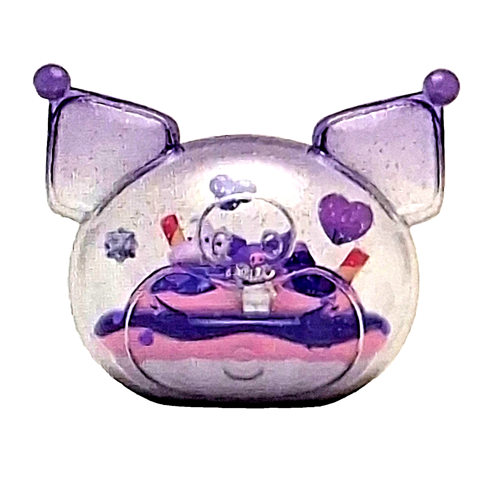 Kandyland Kuromi 6 Inch Collectible Figurine Diorama Mighty Jaxx Sanrio New