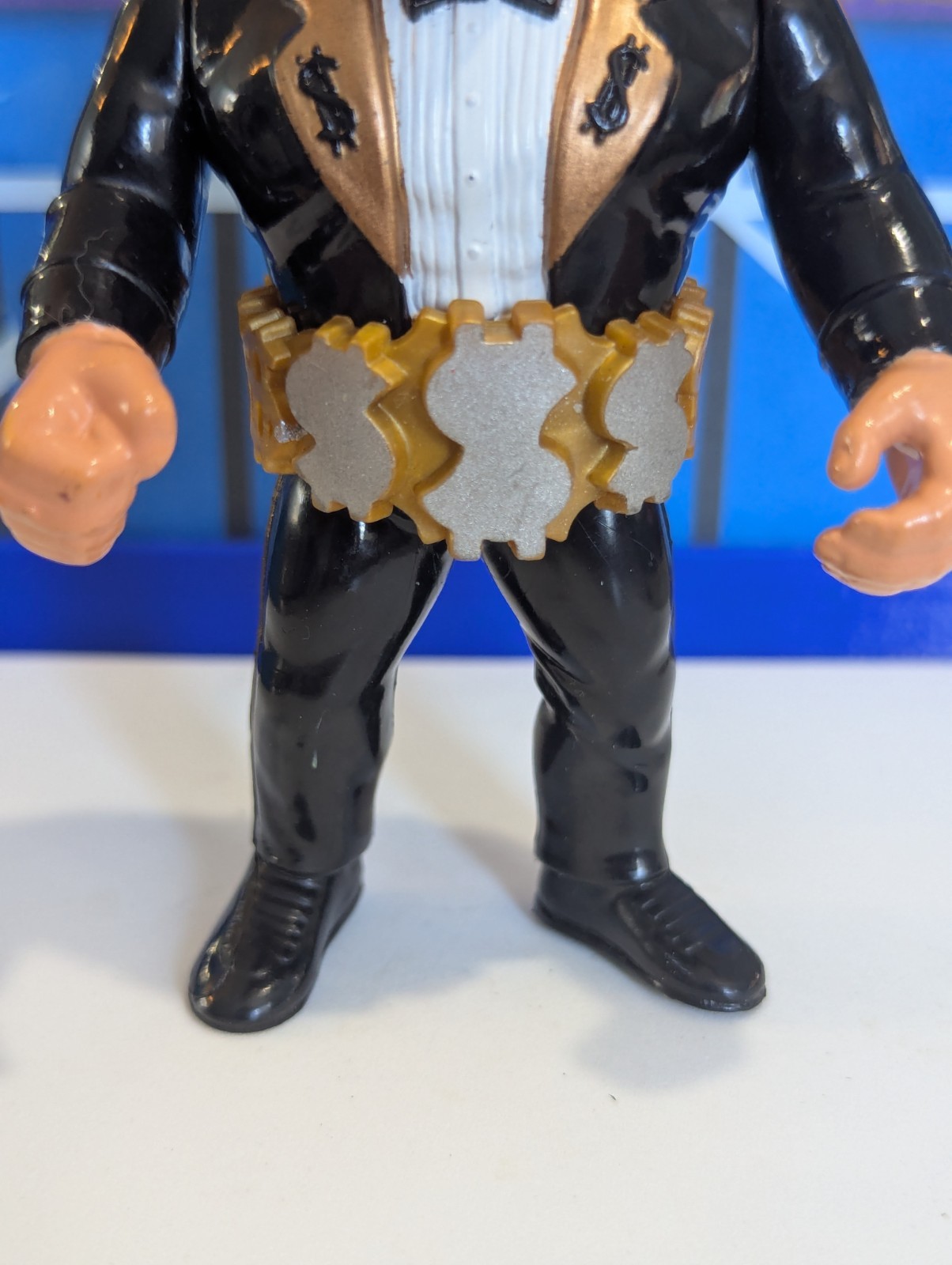 WWF Hasbro Million Dollar Man w Belt – WWE Titan Sports Vintage – Series 1
