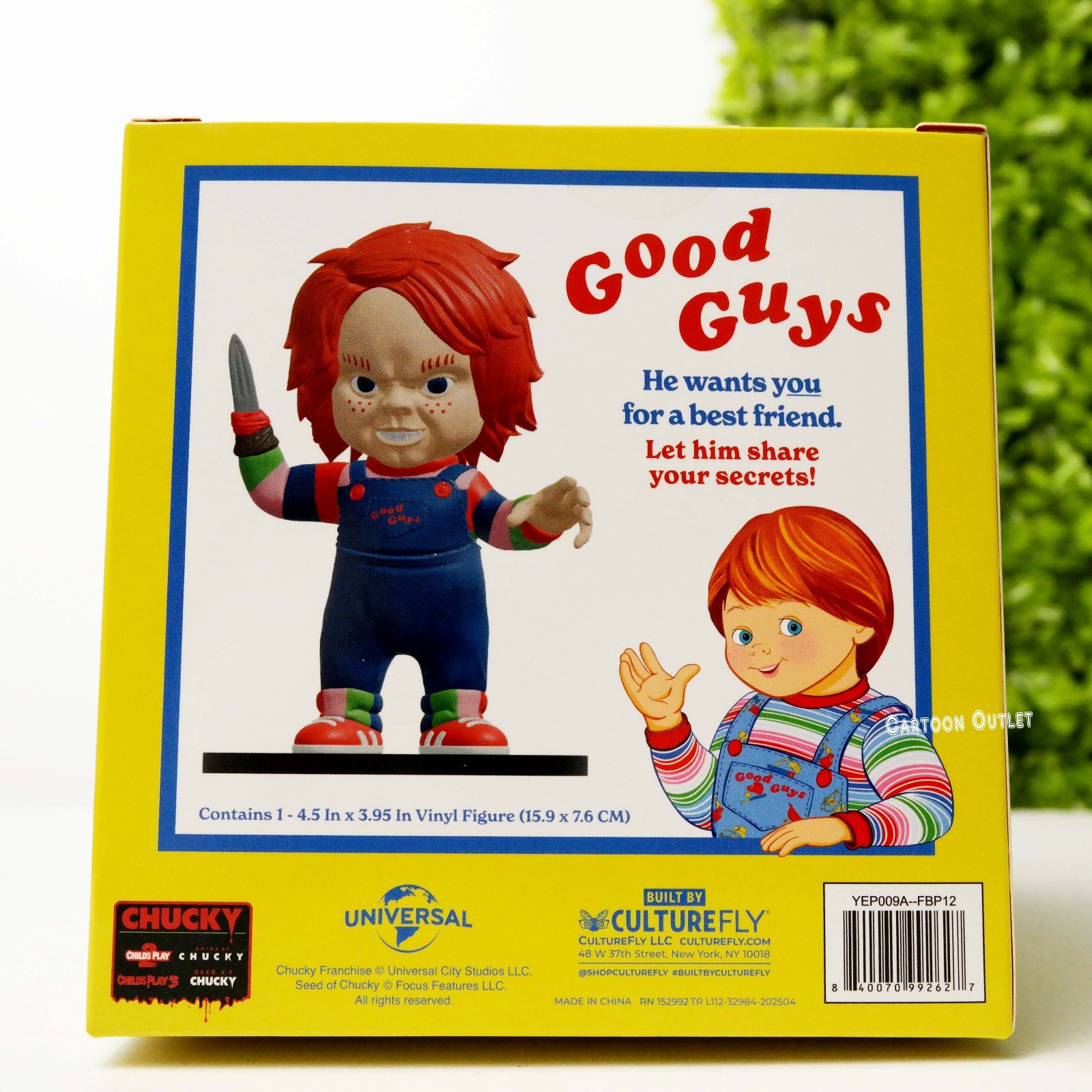 Good Guys Chucky 4.5″ Vinyl Figure Child Plays Horror Collectible Trending