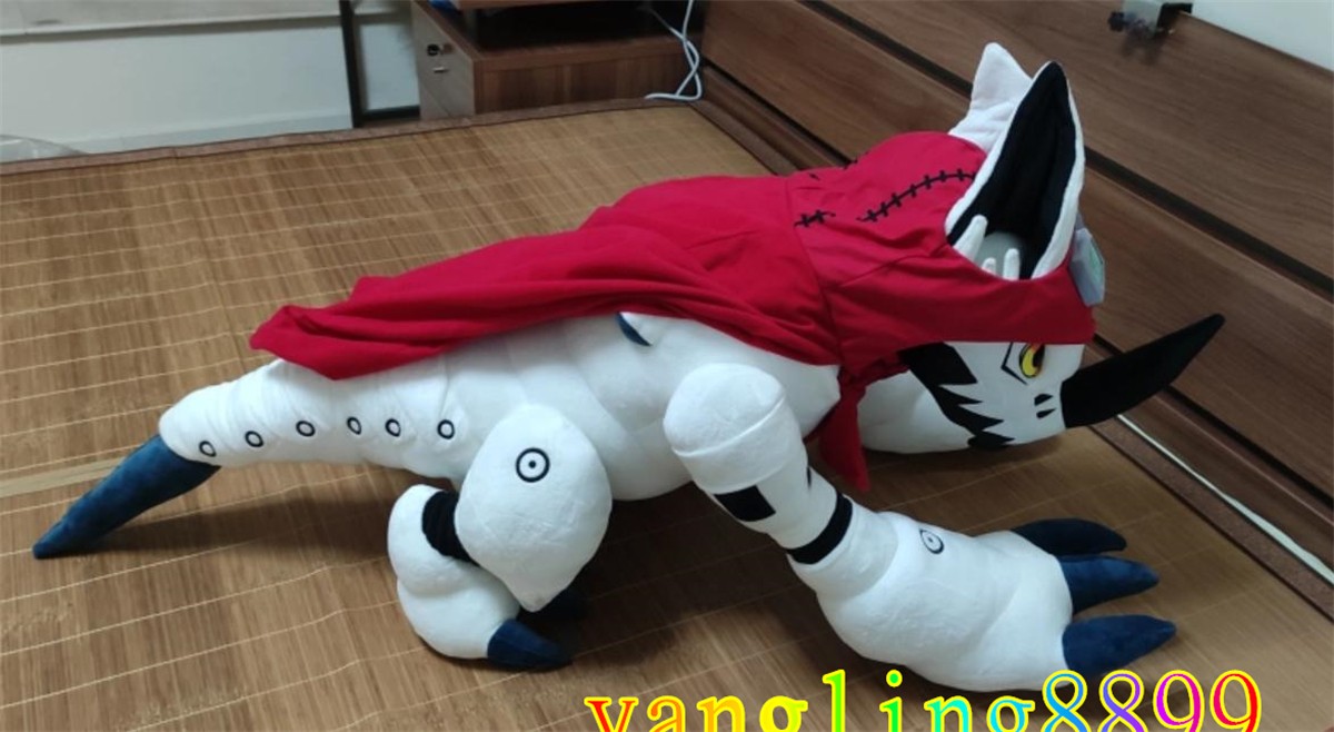 Refined 60cm Stuffed Toy Huckmon Plush Doll Anime Collect Pillow Fans Xmas Gift