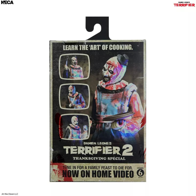 Ultimate Art the Clown Thanksgiving Terrifier 2 NECA Action Figure *PRESALE