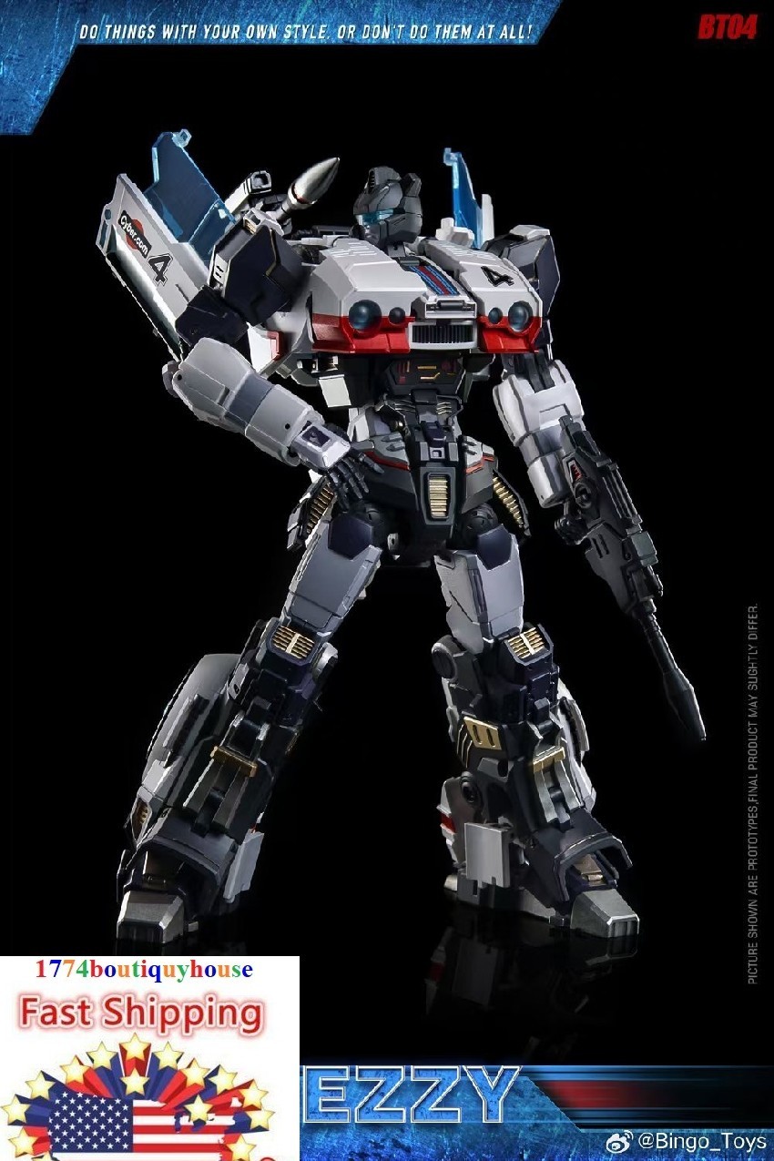 New in box Transformation BingoToys BT-07 BT07 Autobot JEZZY ALLOY 7.9″ USA