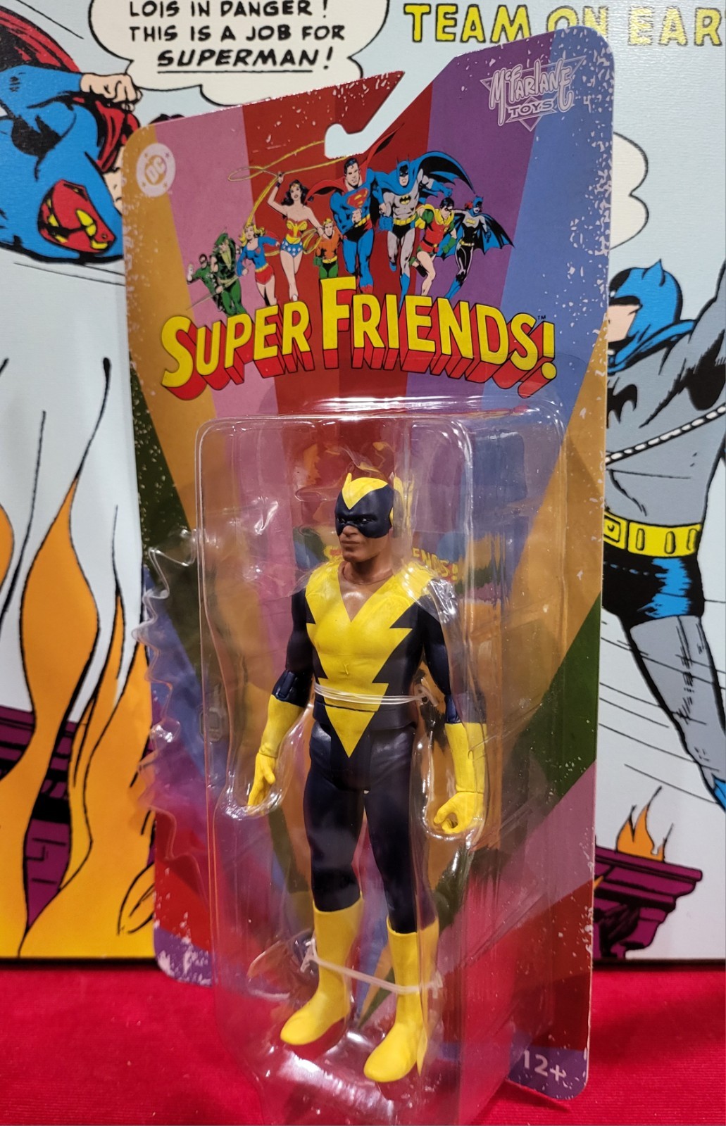 DC Retro Wave 16 Super Friends Black Vulcan 6-Inch Scale Action Figure