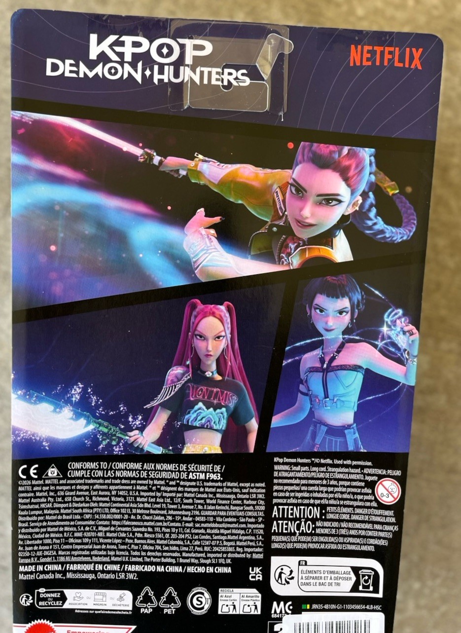 KPop Demon Hunters Huntrix RUMI Doll HUNTR/X Mattel In Hand