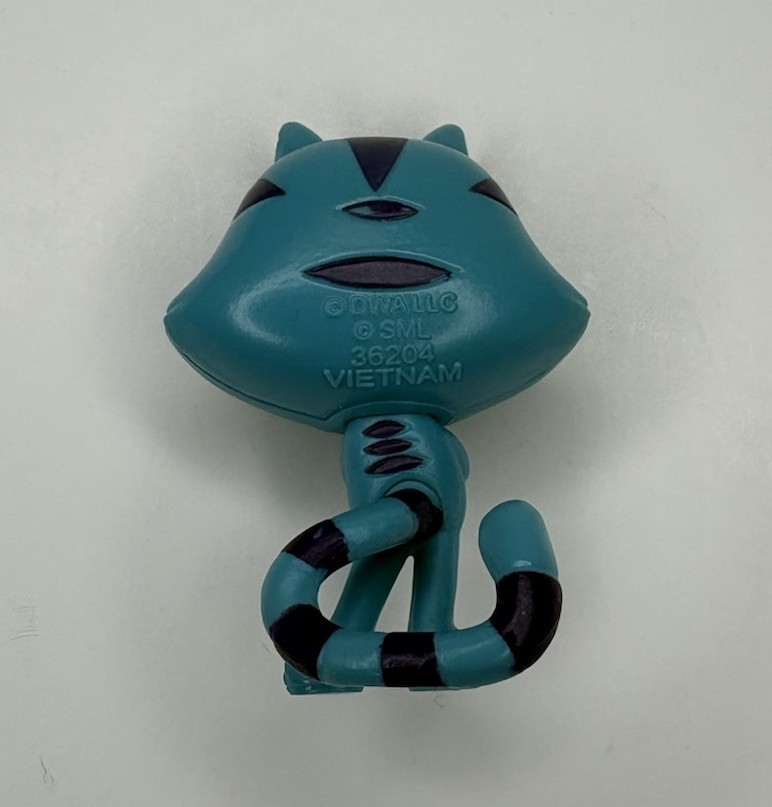 Gabby’s Dollhouse CatRat Cat Rat Blue 2″ Figure PVC Rare find