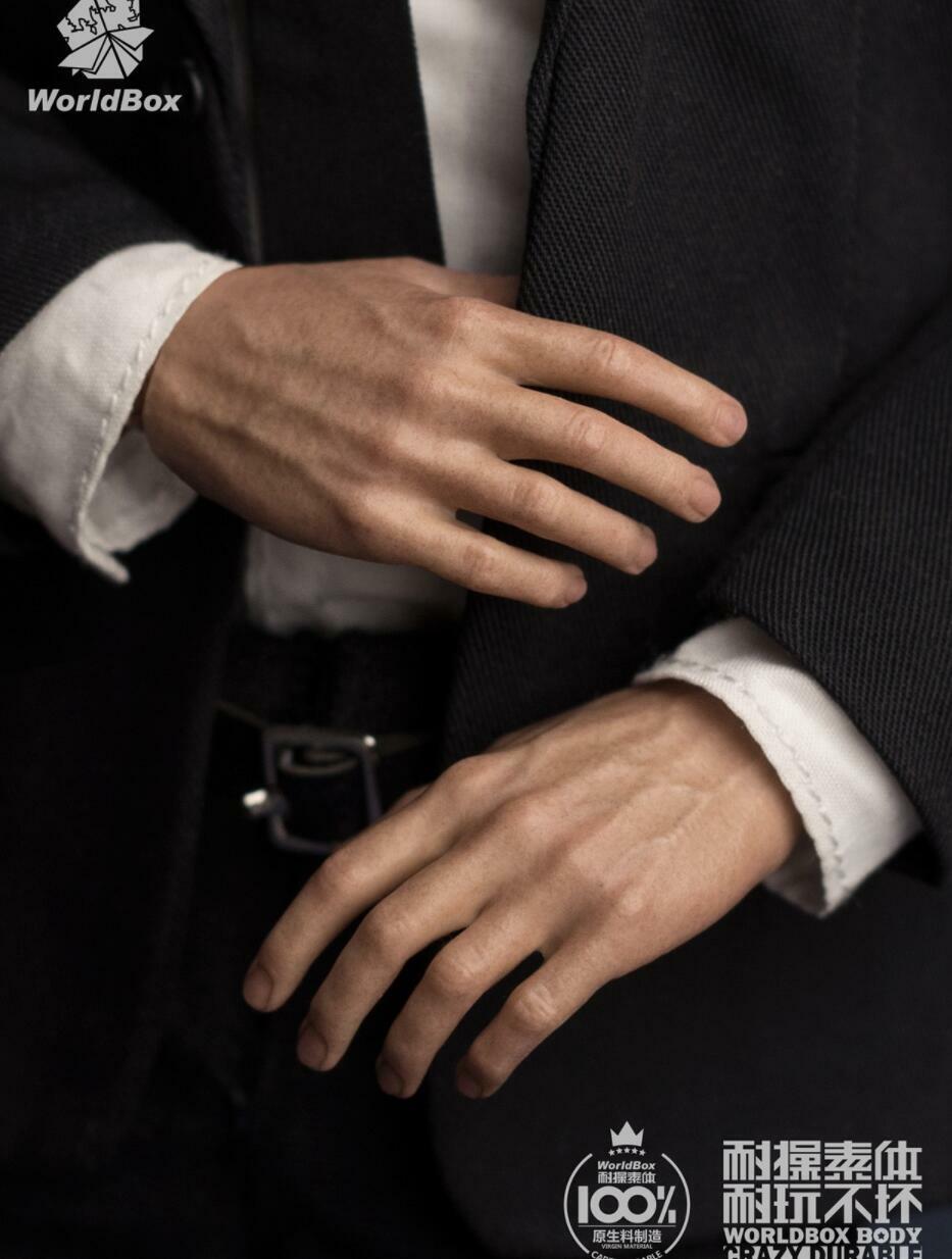 1/6 Worldbox Male Hands Type 2.0 Accessory For 12» male Figure Phicen ❶USA❶