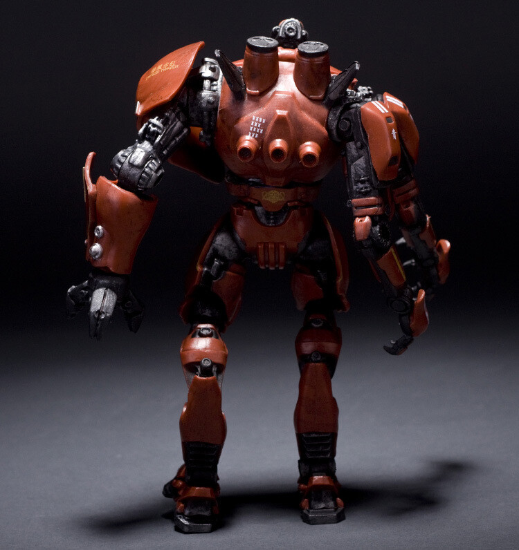 Jaeger Crimson Typhoon 7″ Action Figure Toy Red Robot For Pacific Rim Series 1