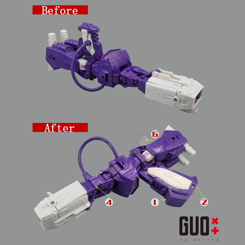 3D DIY Gun Form Component Upgrade Kit For DCS Nemesis Bridge Shockwave Accessory