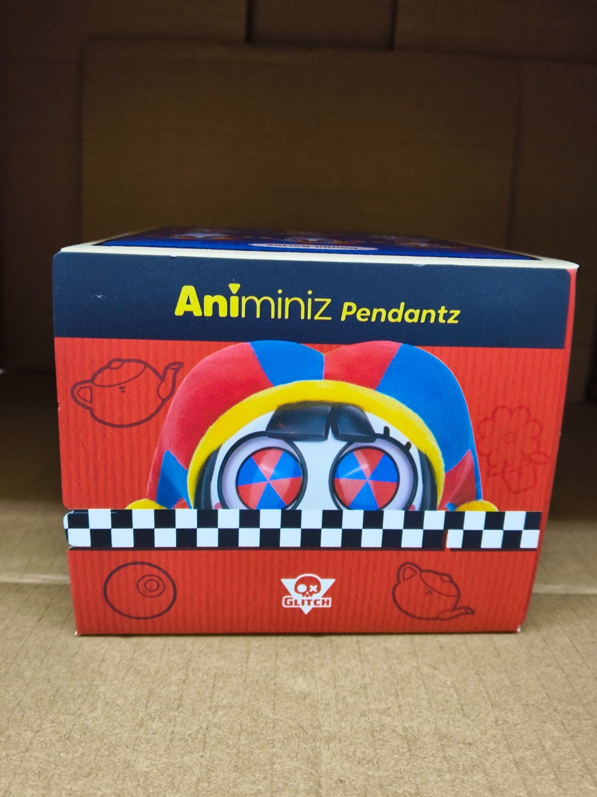 CASE 6 PIECES The Amazing Digital Circus Animiniz Pendantz Pomni Series BlindBOX