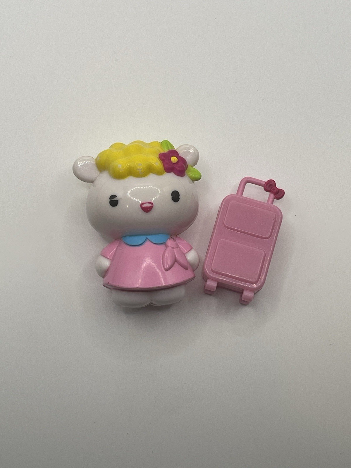 Hello Kitty World My Melody Figure Toy Figurine 2014 Flower Pink Blue Sanrio