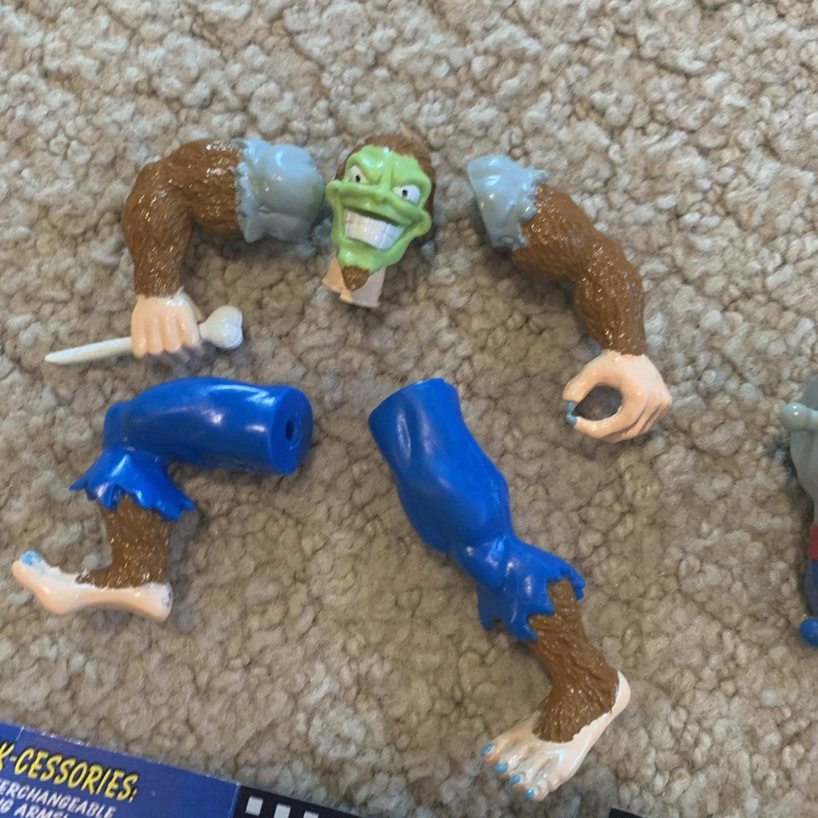 The MASK Animated Series Monster Mask Action Figure Toy Island 1997 loose