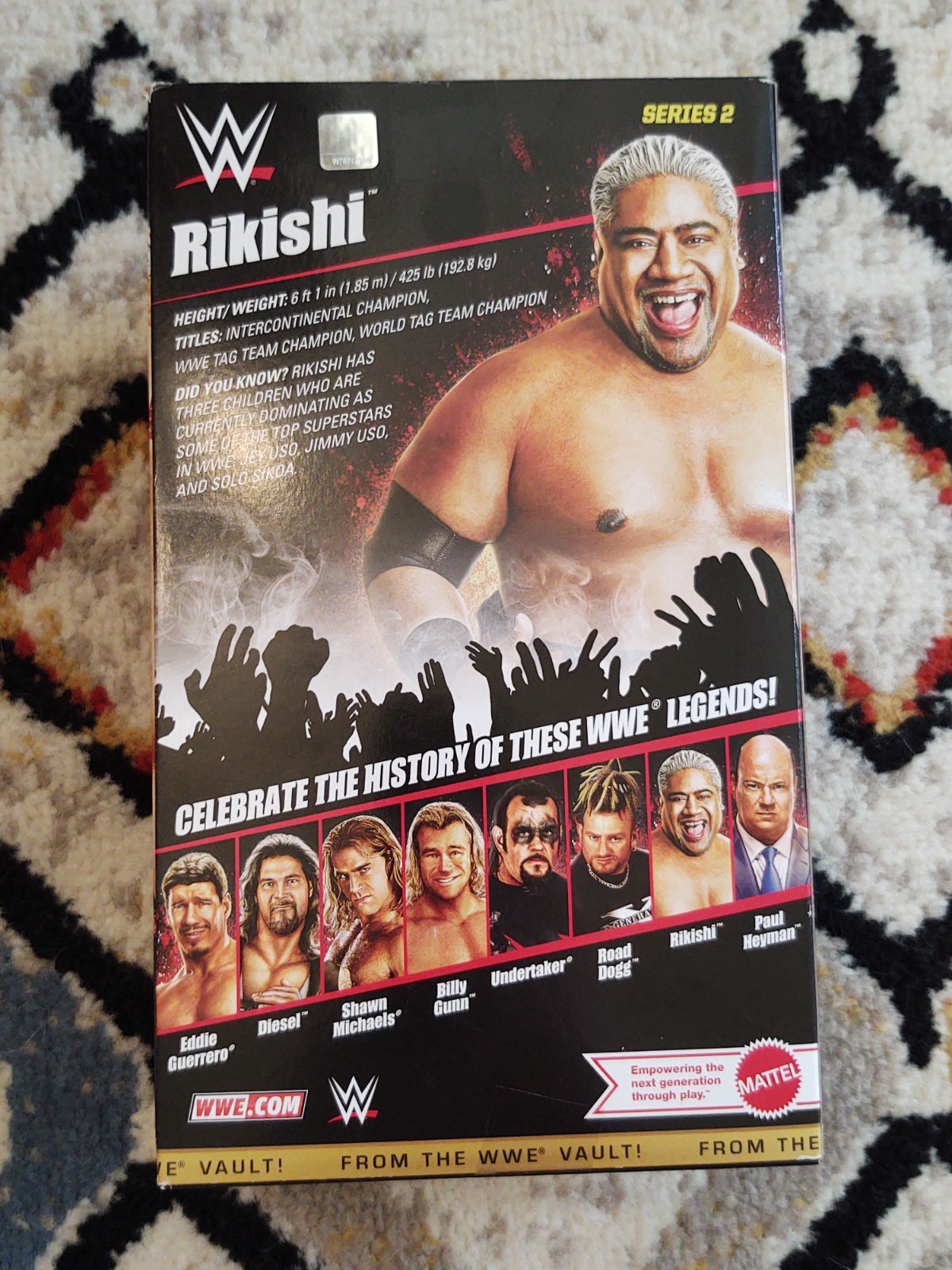 Rikishi – (Best of Series 1) WWE From the Vault Toy Wrestling Figure