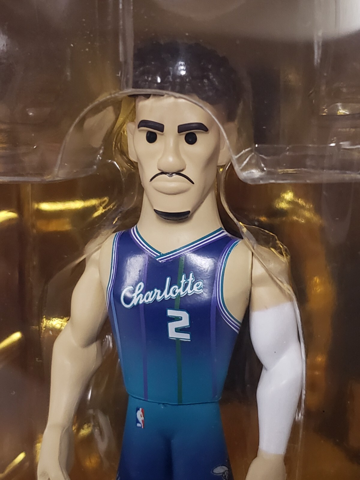 LAMELO BALL – Charlotte Hornets Funko Gold Premium Vinyl NBA 5″ Figure IN STOCK