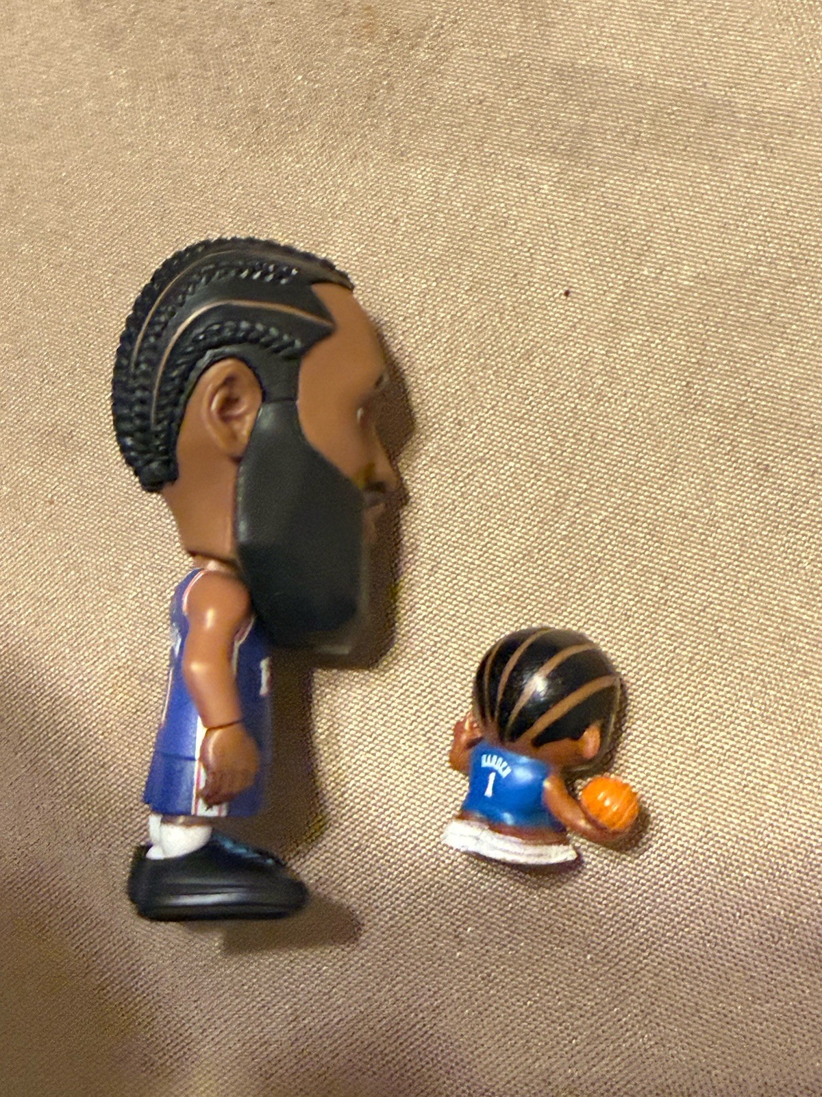 ZURU NBA BALLERS SERIES 1 PHILADELPHIA 76ERS JAMES HARDEN FIGURES ONLY!