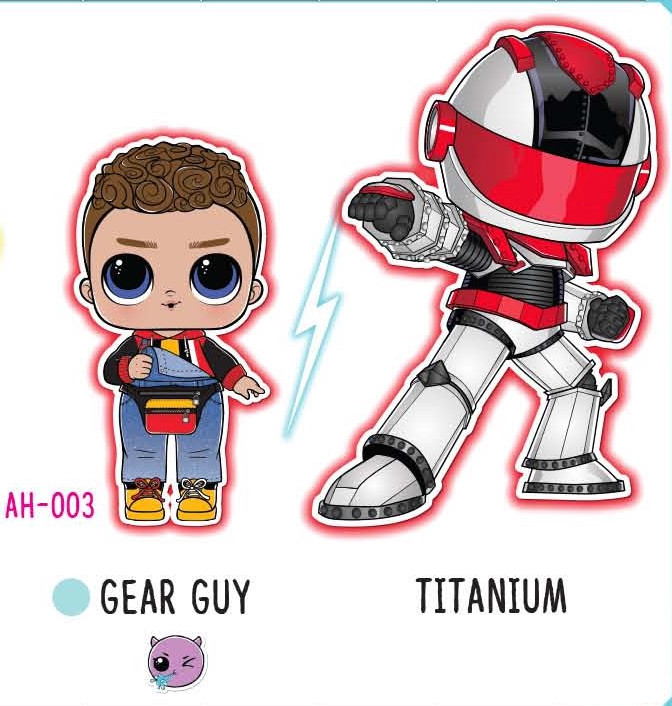 LOL Surprise • Boys Arcade Heroes • Gear Guy • w/15 items • sealed • Ships Free