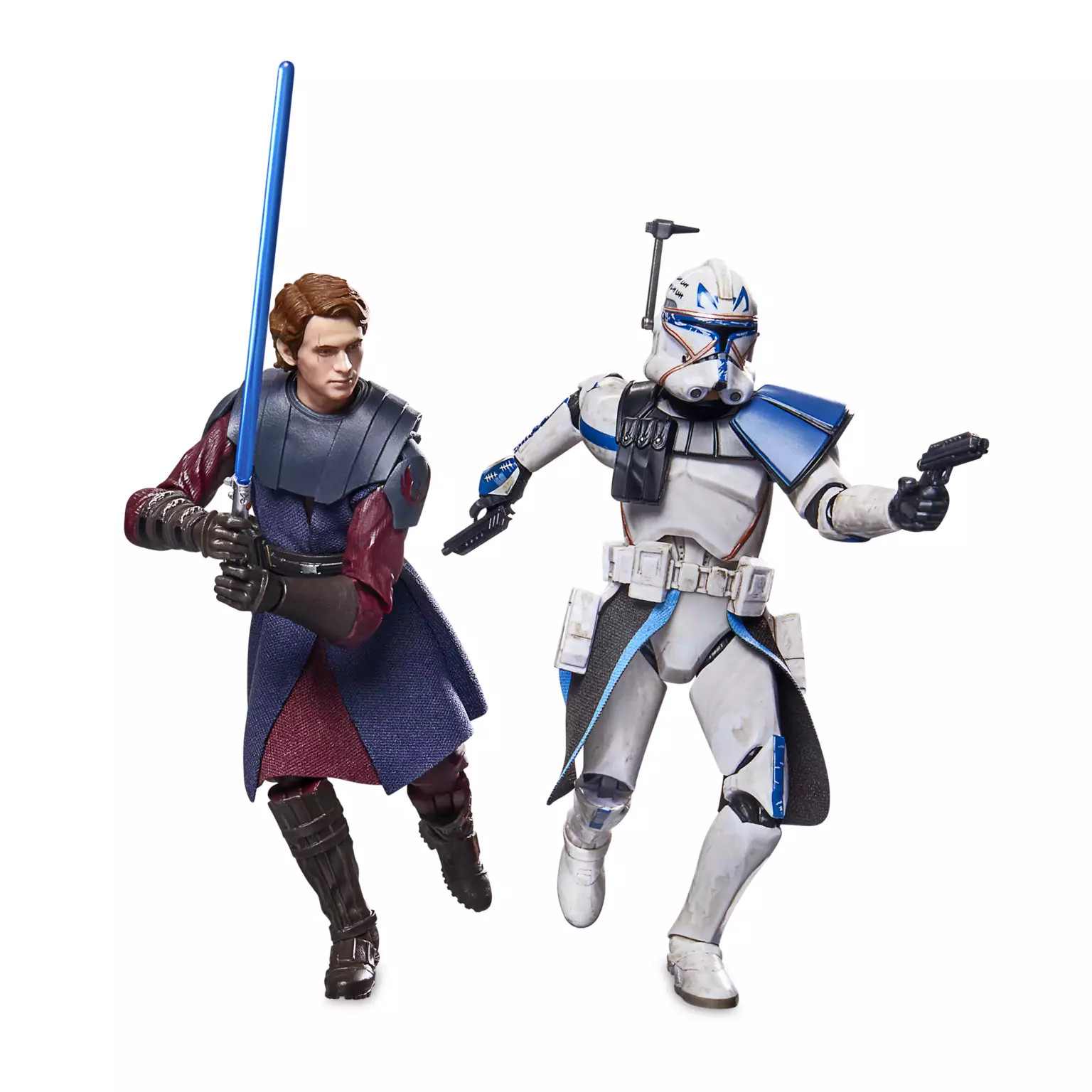 Star Wars Black Series ANAKIN SKYWALKER and CAPTAIN REX Clones of Republic Set