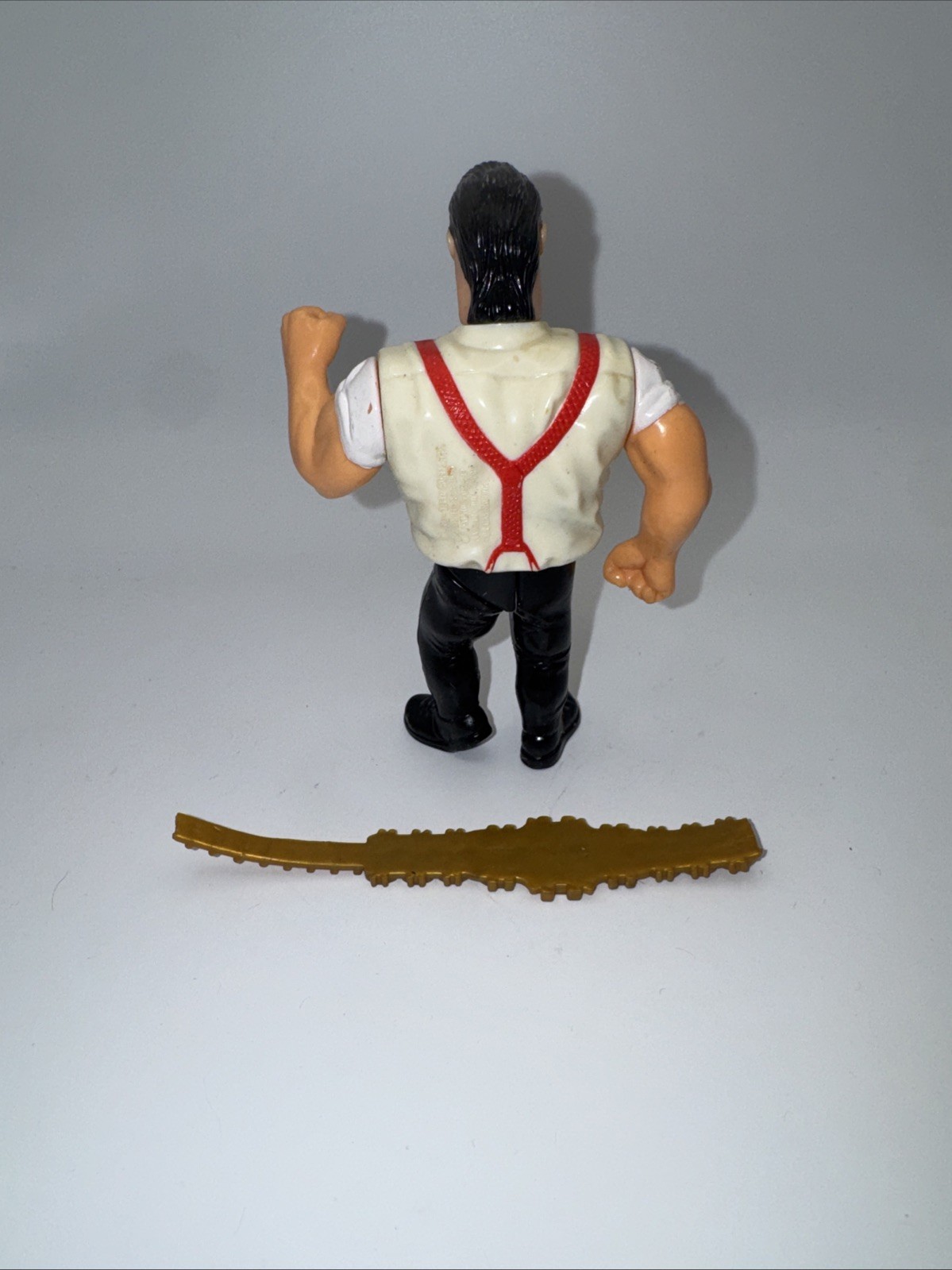 1992 Titan Sports WWF Mike Rotunda IRS Wrestler Figure W/ Money belt