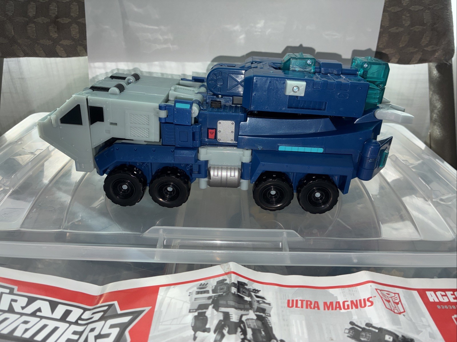 Transformers Animated Ultra Magnus Leader Class Complete W/Instr+Weapon