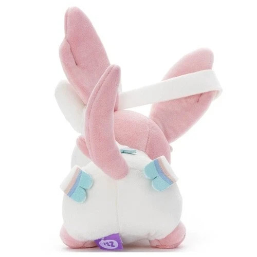PKM Plush Sleeping Sylveon Stuffed Toy SUYASUYA Friend TAKARA TOMY