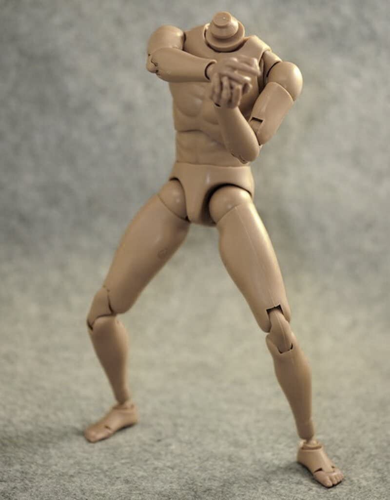 New 1:6 Scale Narrow Shoulder Male Body Action Figure for TTM18 TTM19 USA