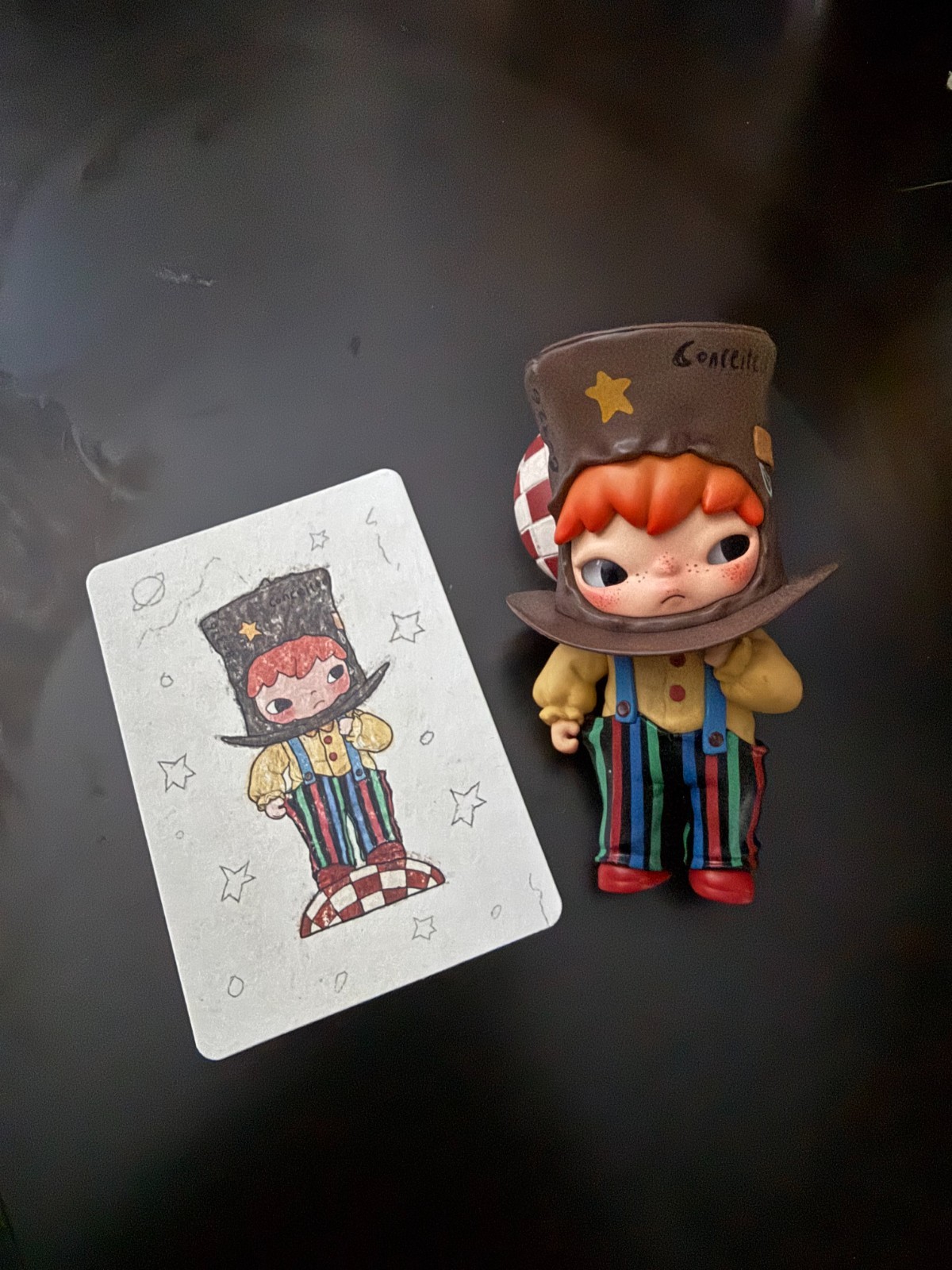 AUTHENTIC Pop Mart figures (Hirono, Skullpanda, Nyota) OUT OF BOX cards included
