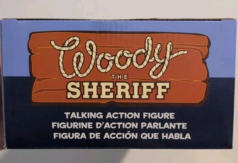 NEW 💥Disney Store Pixar Toy Story Sheriff Woody Doll Action Figure -Talking!