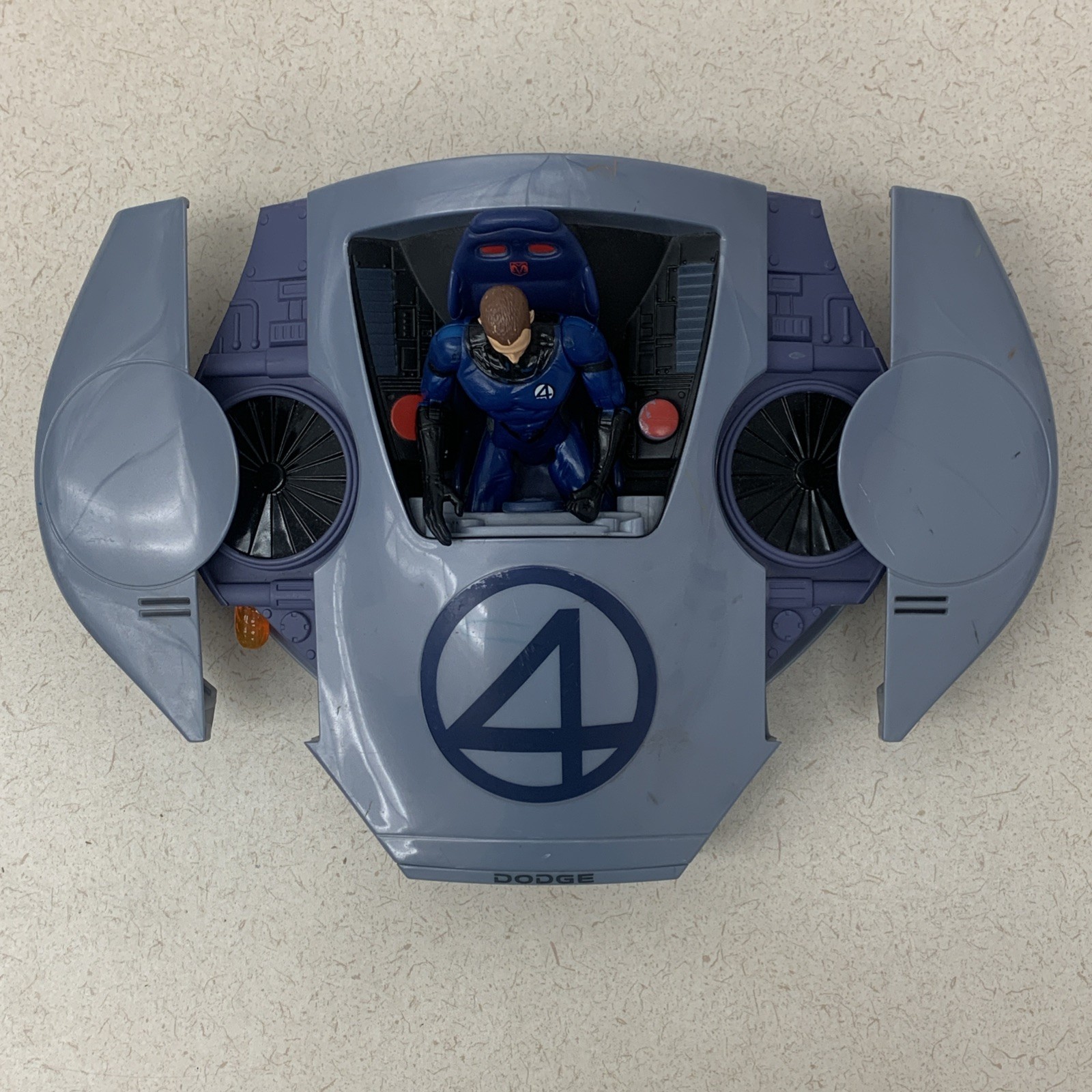 2007 Hasbro Fantasticar 3 in 1 Dodge Marvel Fantastic Four Movie Part & Torch