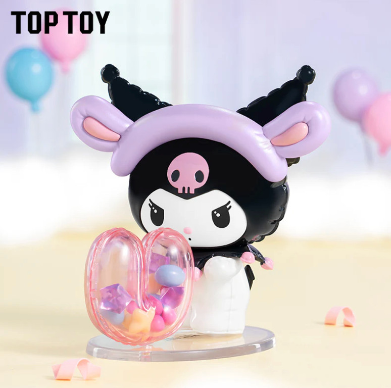 💡 TOPTOY x Sanrio Kuromi Balloon Master Series One Random Blind Box