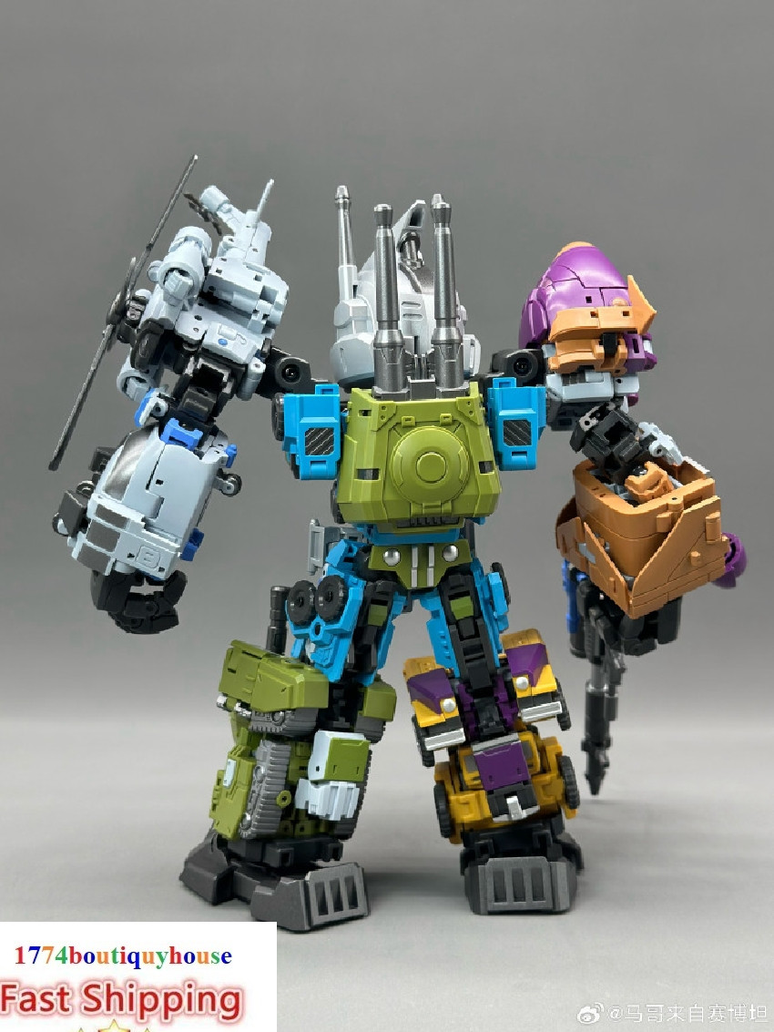 NEW BOX SET TRANSFORMER JiGuangMao Toy JGM-SKP03 Mini-Bruty Bruticus IN USA 6.7′
