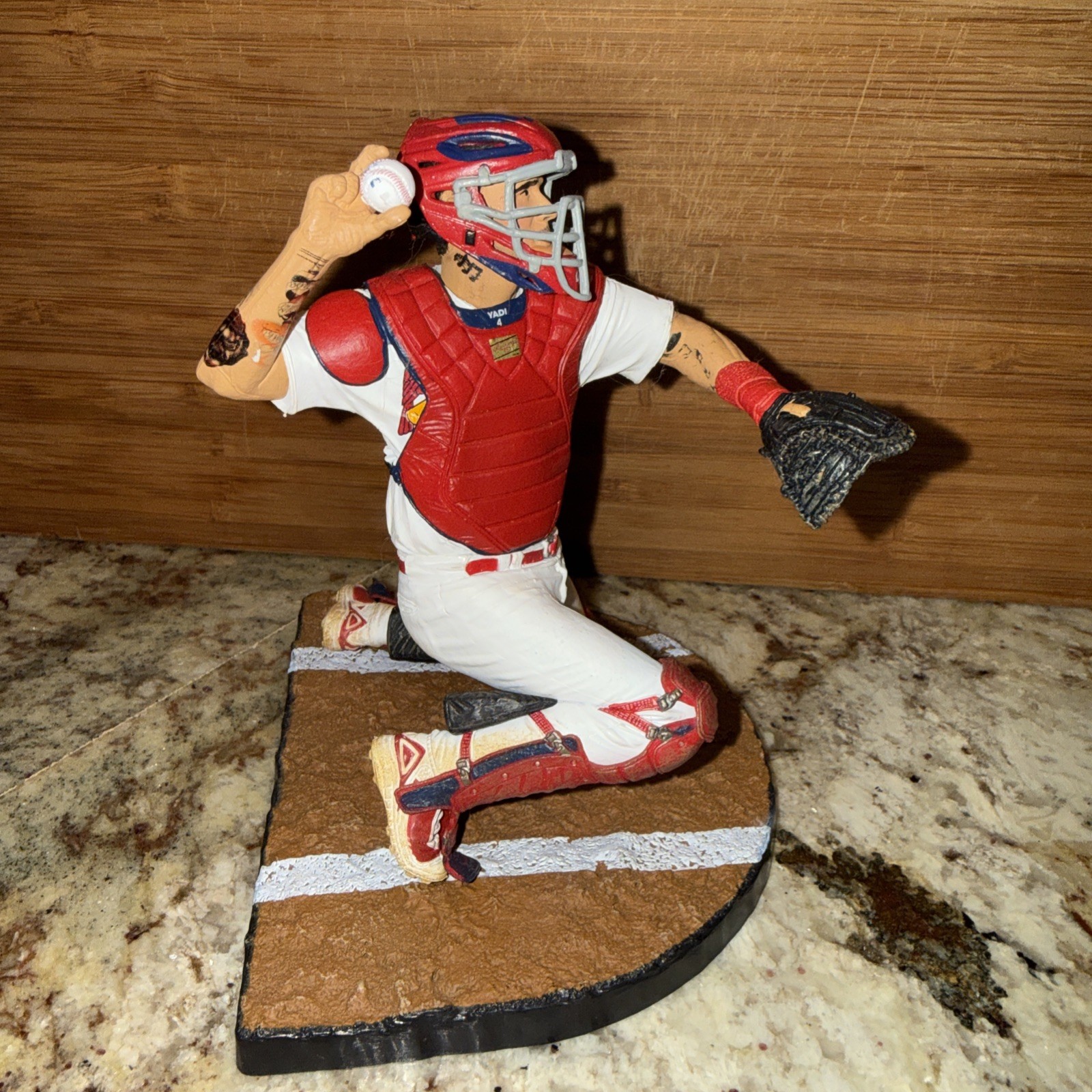 McFarlane Sports Figures MLB St. Louis Cardinals YADIER MOLINA 2014 Loose