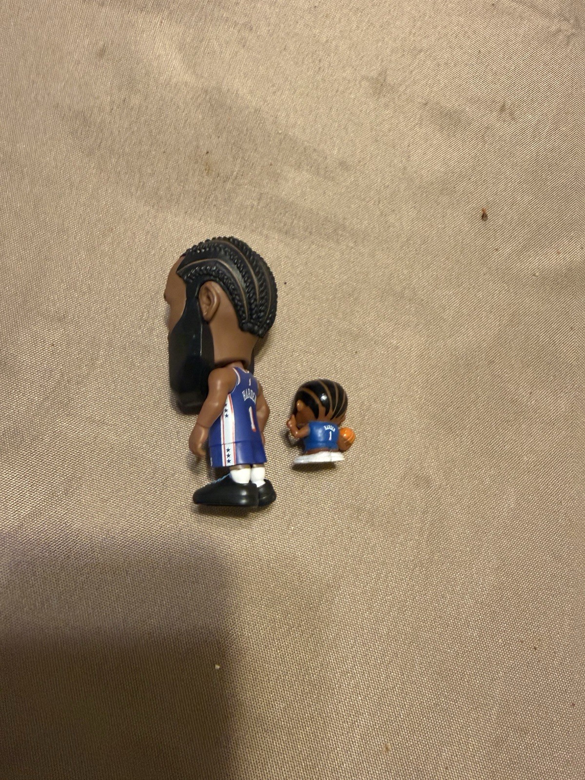 ZURU NBA BALLERS SERIES 1 PHILADELPHIA 76ERS JAMES HARDEN FIGURES ONLY!