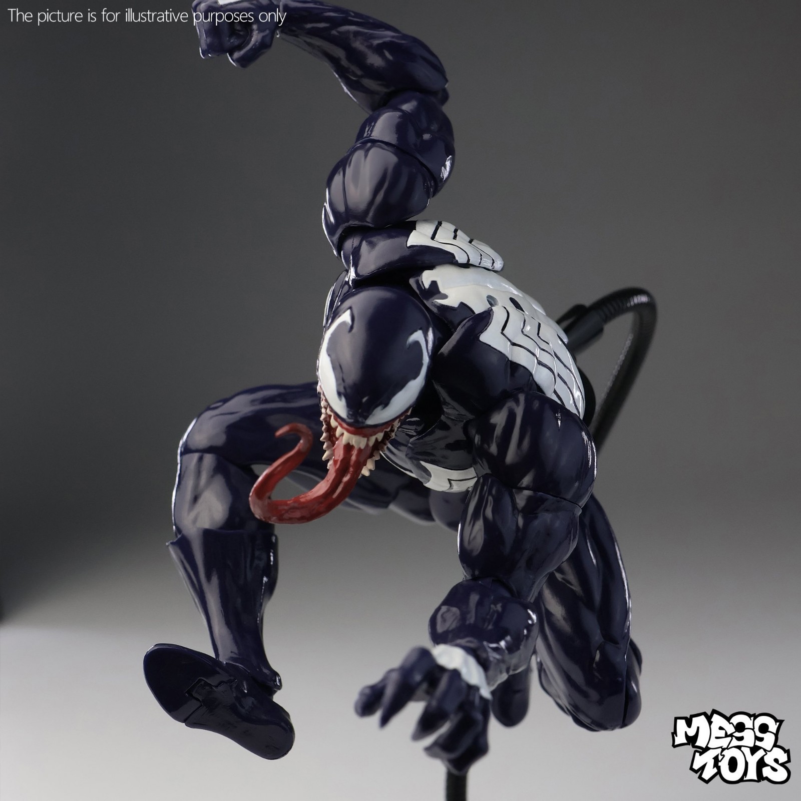 In Stock Mess Toys Venom Lethal Neighbor Spider-Man Symbiote 1/12 Action Figure