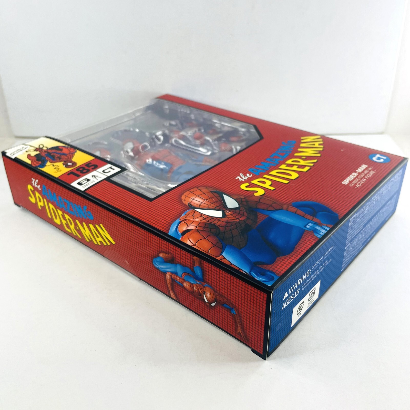 Spider-Man Classic Costume Spiderman 6″ Action Figure CT Toys #185 New In Box