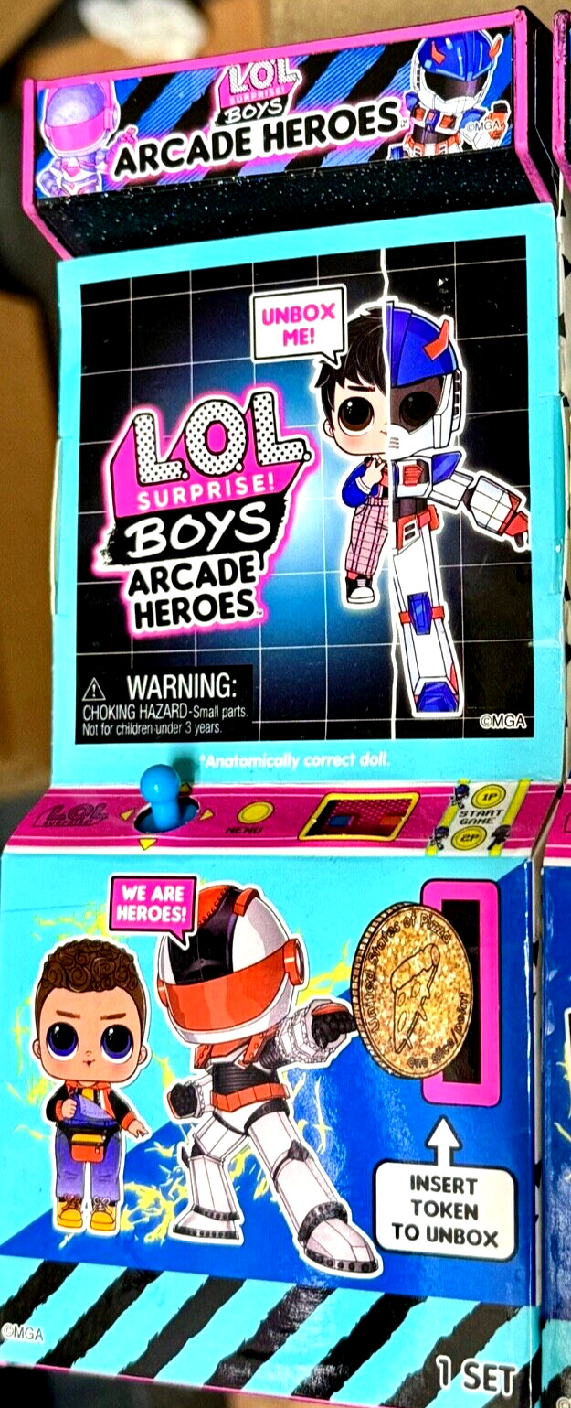 LOL Surprise • Boys Arcade Heroes • Gear Guy • w/15 items • sealed • Ships Free