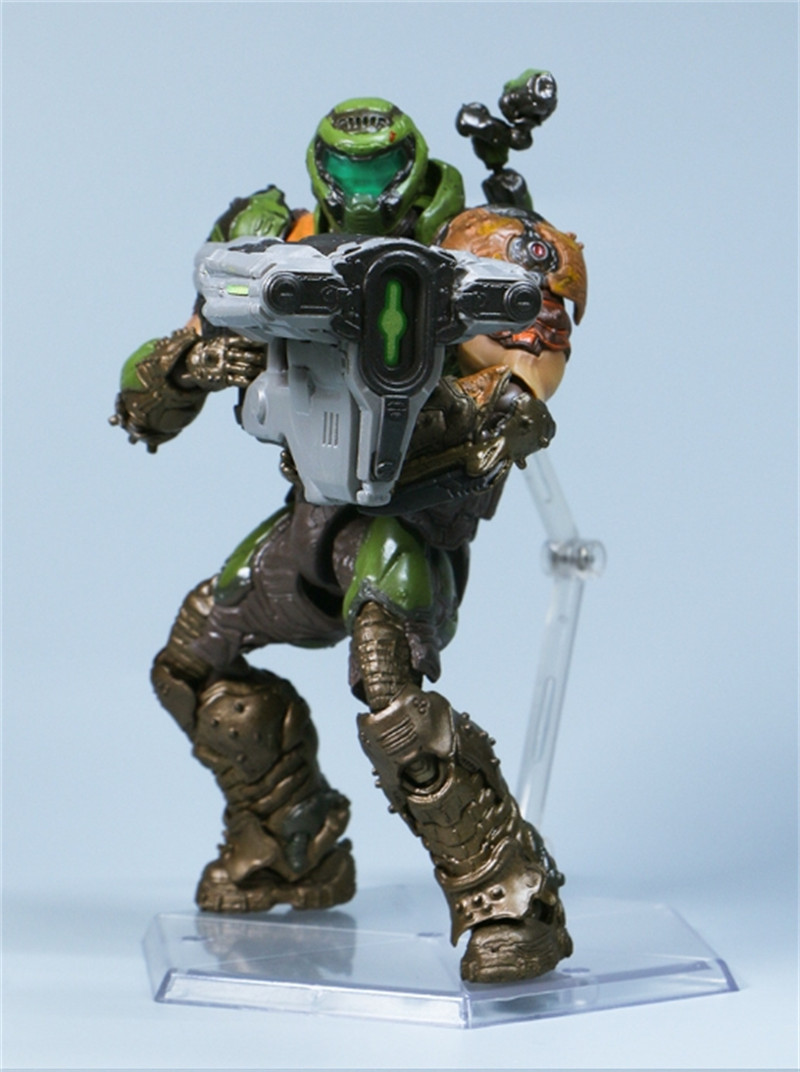 US! Figma SP-140 Doom Eternal Slayer PVC Action Figure Model Boxed Statue Gift