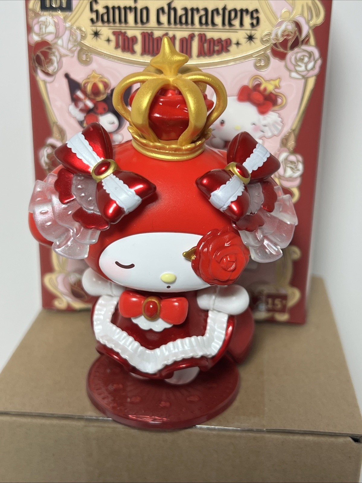 Top Toy Sanrio Might of the Rose My Melody 4” Vinyl Figure New